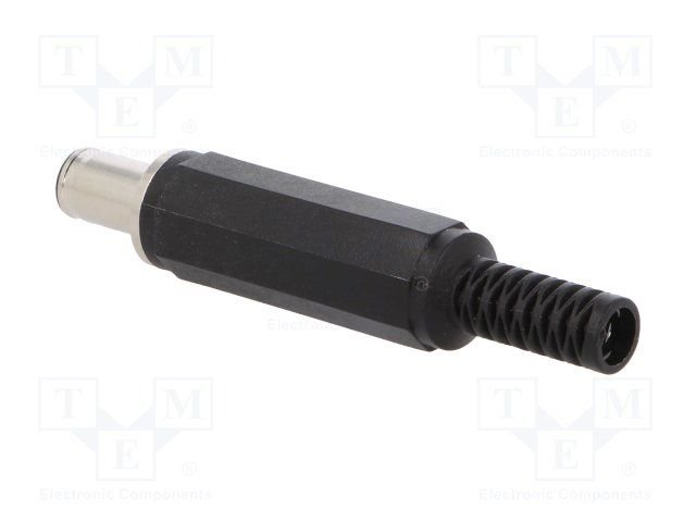 7.9/5.6/0.9mm, L=12.8mm, štekers, barošanam blokam, uz vadu, taisns, 10A/24VDC, LUMBERG