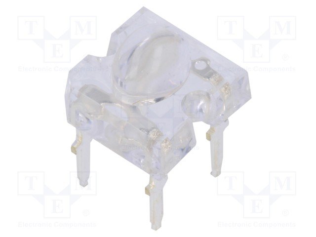 7x7mm, zila, superflux, 4200...5800mcd, vert./hor.=30/70°, 2.8...3.6V/30mA, 465-475nm, ovāla gaismas diode