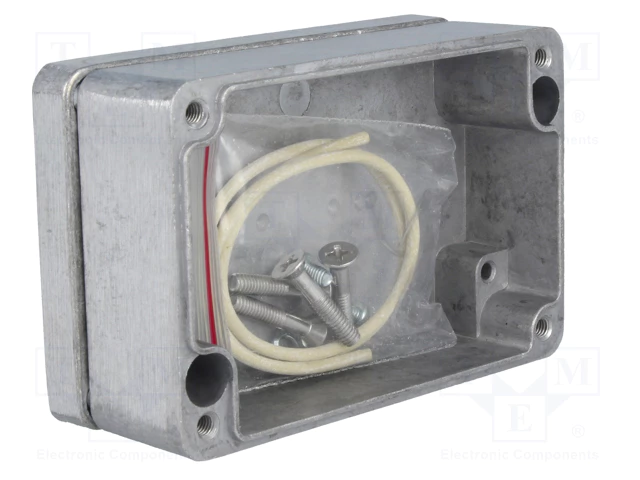 Alumīnja korpuss 64x98x34mm, IP65