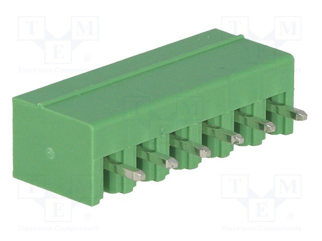 Terminal blocks PCB, štekers/ligzda, 6pin, 3.81mm, 7A