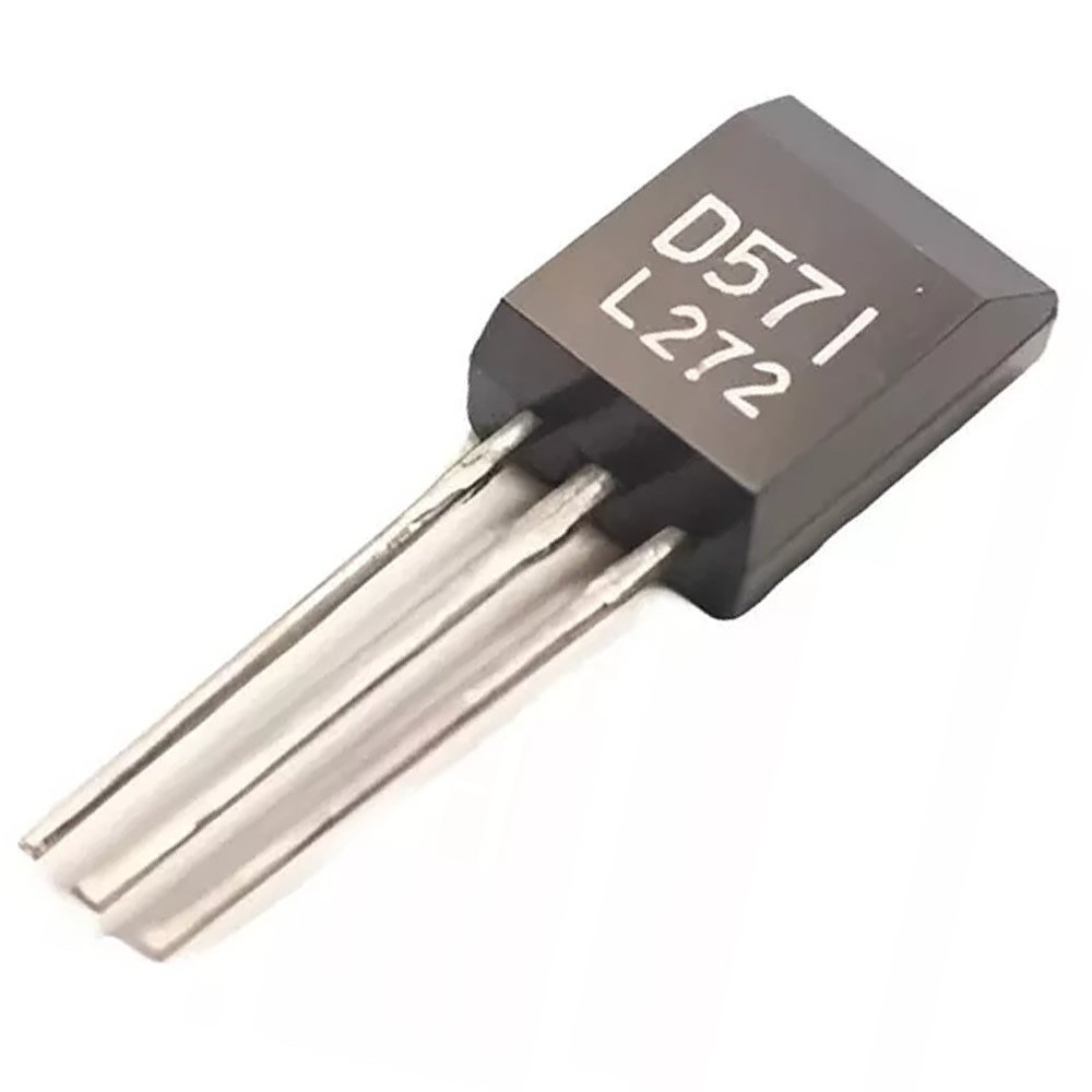 2SD571 Tranzistors NPN, 60V, 0.7A, 1W, 110MHz, MRT