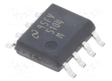 LM5104M SMD Mikroshēma driver, high-/low-side, MOSFET gate driver, -1.8...1.6A, 9...14VDC, SO8