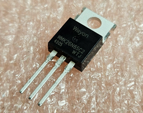 26N65C2 Tranzistors N-FET, 650V, ±30V, 20A, 147W,  0R19, TO-220