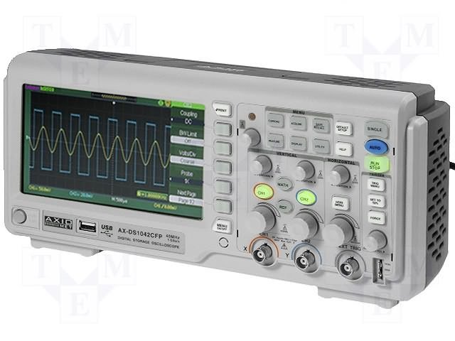 AX-DS1042CFP Oscilografs ciparu, 2 kanali, 40MHz