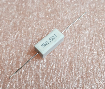 1R5 5W Rezistors, ±5%, 10x9x22mm