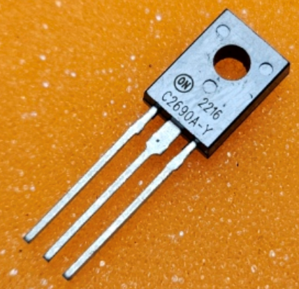 2SC2690A-Y Tranzistors NPN, 160V, 1.2A, 20W, 155MHz, TO-126