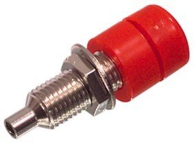 Testera ligzda, 4mm, šasijai, sarkanā krasa