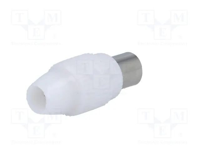 TV ligzda plastmasas, coaxial 9.5mm (IEC 169-2)