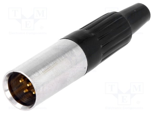 XLR mini 5PIN štekers, vadam