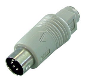 5din štekers uz 6pin MiniDIN (PS2) ligzda, savienotājs, AB961