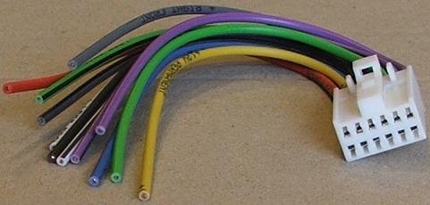 ZRS-111 štekers PANASONIC CQ858EG auto savienotājvads => ZRS-112