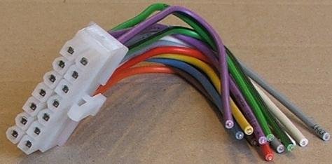 ZRS-16 štekers KENWOOD KRC-354 auto savienotājvads => ZRS-30