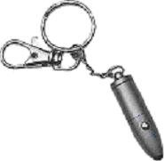 Gaismas diožu breloks sudrabota krasa