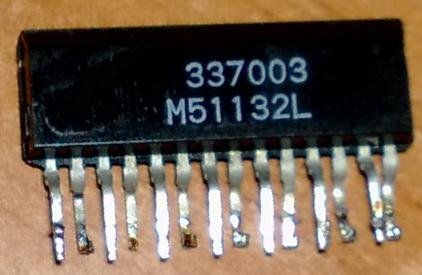 M51132L Mikroshēma, ZIP14