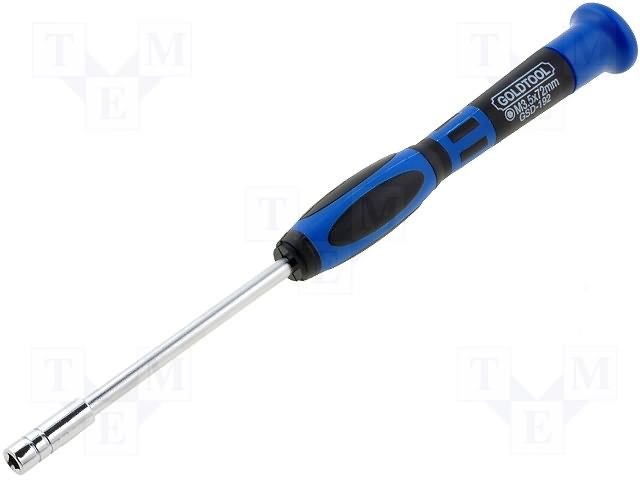 Skrūvgriezis HEX3.5mm, standarta M1.6 uzgrieznim, L=72mm/175mm, GoldTools