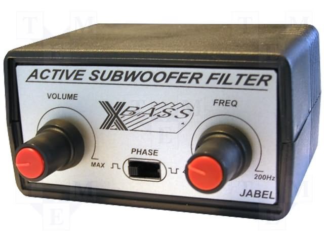 KIT: aktīvs filtrs subvuferam, Pēc iepriekšēja pasūtījuma