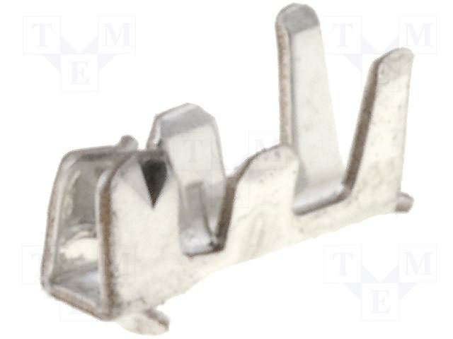 Kontakts, ligzda, 0.128...0.325mm2, 26÷28AWG, crimp, 1A, savienotāju sērija PicoBlade-1.25mm