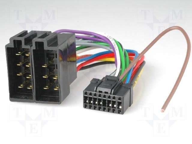 ZRS-68 štekers PIONEER DEH-P 545R ISO, auto savienotājvads