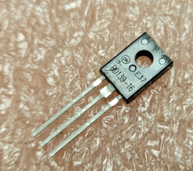 BD139-16/FSC Tranzistors NPN, 80V, 1.5A, 12.5W, 100...250, 50MHz, ON SEMICONDUCTOR, TO-126F