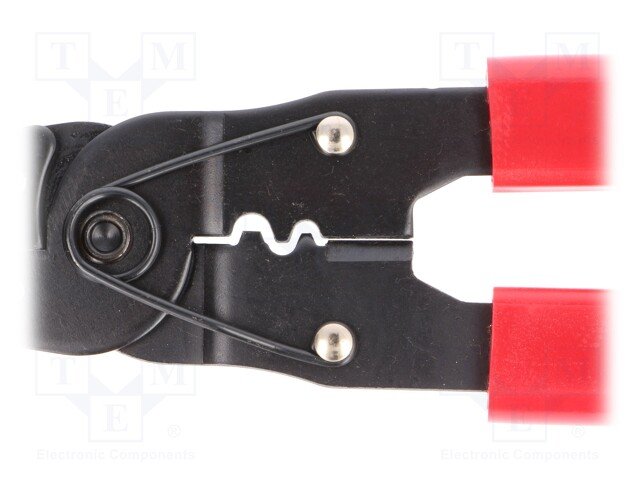 Crimp stanga neizolētiem uzgaļiem