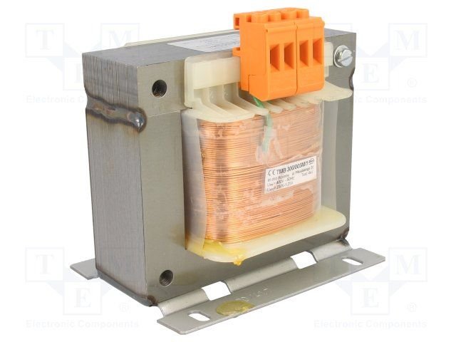 Transformators 400VAC=>230VAC, 300VA, 120x105x88mm, Pēc iepriekšēja pasūtījuma