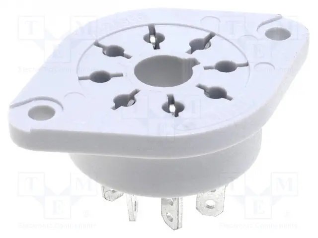 Releja pamats, R=15, 8pin, lodešana veida