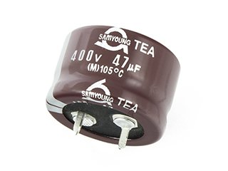 47/400V, 105C, Ø25.4x15mm,  ±20%, Kondensators elektrolītisks, 2000h, 	SamYoung Electronics, SNAP-IN