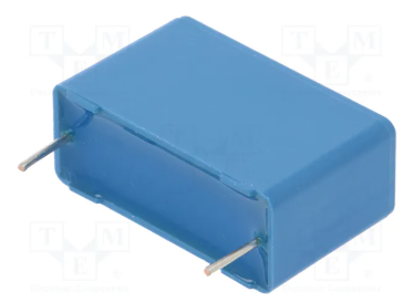 680nF 305VAC plēves kondensatori polipropilēna, P22.5, 10.5x16.5x26.5mm, traucējumi X2