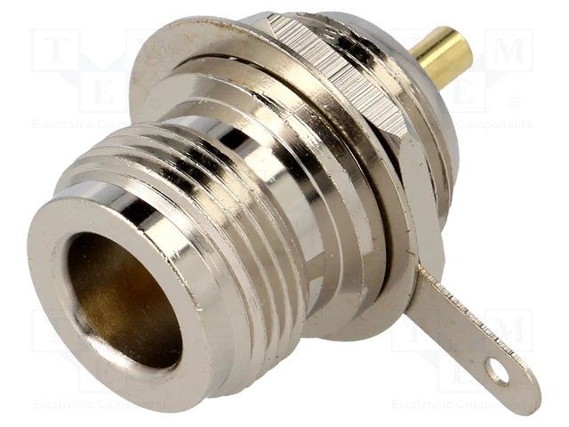 N konektors ligzda uz šasijai, skrūvējams