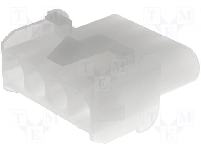 4pin(1x4), korpuss kontaktam "mama", 6.35x6.35mm, NLS serija, taisns