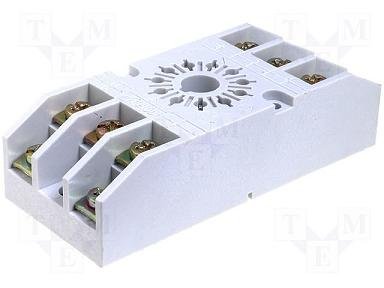 Releja pamats, R=15, 11pin, DIN rail montaža