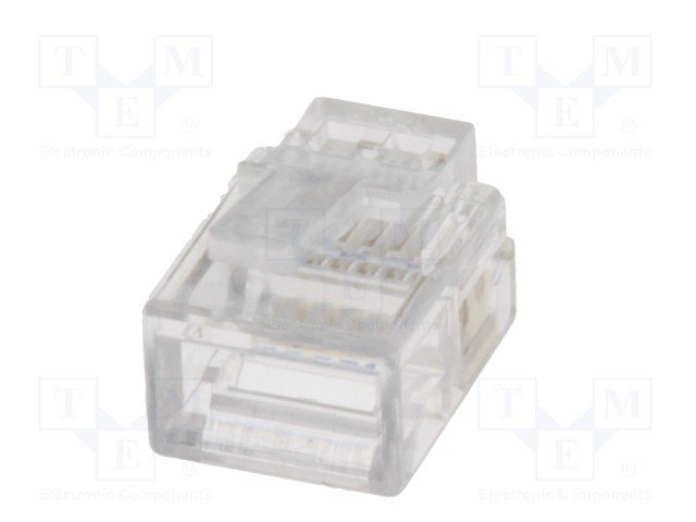 RJ12(6/6) spraudnis, CRIMP