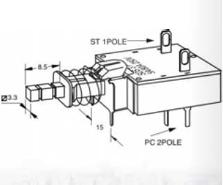 Sledzējs, KDS-A06C, 5A/250VAC