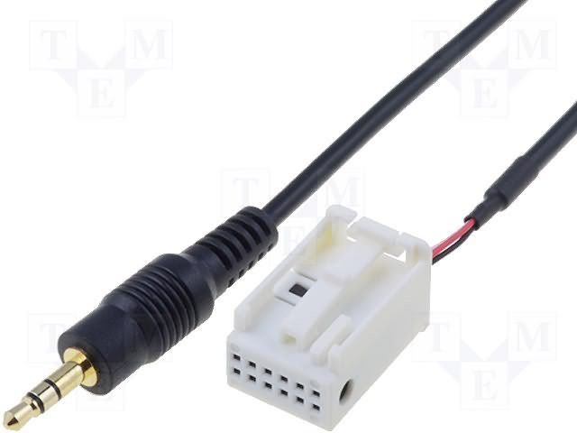 Adapters AUX=>3.5mm štekers, Audi