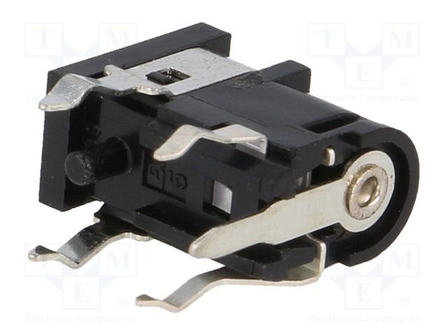 1.7*4.0mm, ligzda, THT, on/off, 2A/6.3VDC, 6x10x13mm, LUMBERG