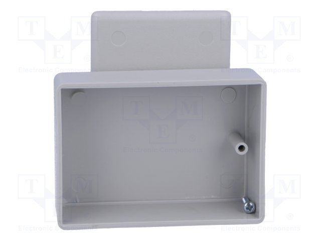 Plastmasas korpuss, 48x68x26mm, ABS, baltā krasa, ar piestiprinājumiem