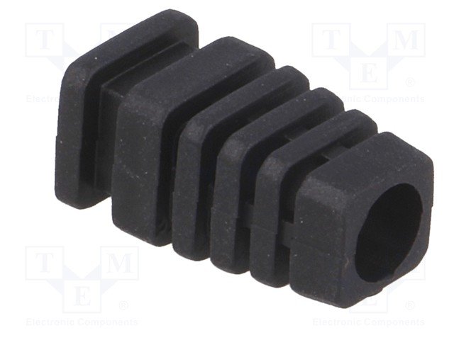 Kabeļu ievade, amortizators, Dvad=7mm, L=22.60mm