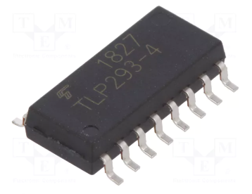 TLP293-4 SMD Optrons, izeja fototranzistors, Channels:4, 80V, SO16