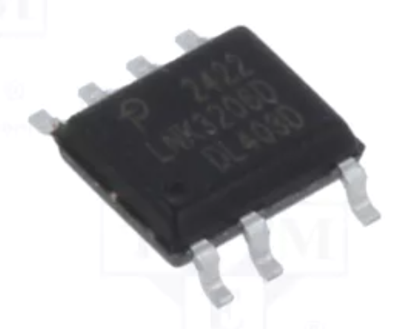 LNK3206D SMD Mikroshēma AC/DC Converters, 225mA (MDCM), 360mA (CCM), 700V, SO-8C