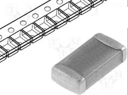 15nF-1206-X7R-50V-10% SMD Kondensators, 1206