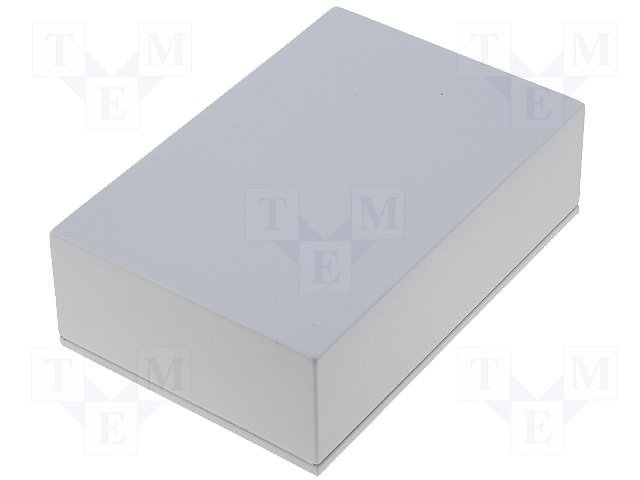 Plastmasas korpuss, 60x90x28mm, ABS, pelēkā krasa