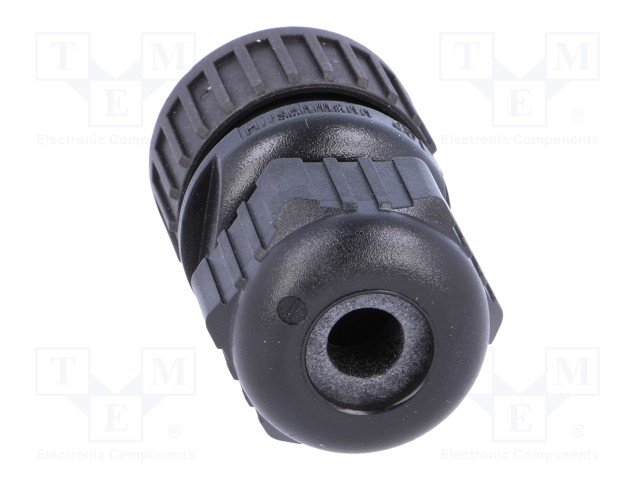 7Pin rūpņiecības savienotājs uz vadu "papa" dakša, 10A/250V, IP67, apaļš, serija CA