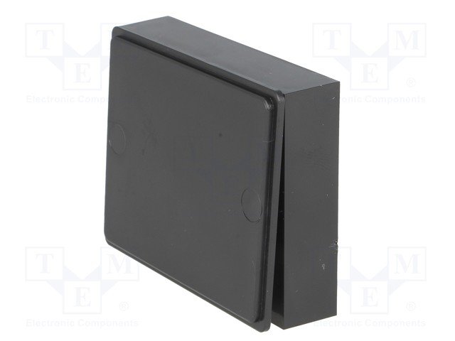 Plastmasas korpuss, 45x55x13mm, ABS,  melnā krasa
