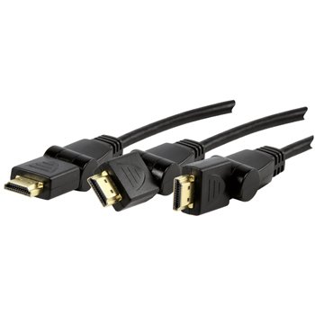 HDMI 19p štekers(360grad)/19p štekers(360grad), 2.5m