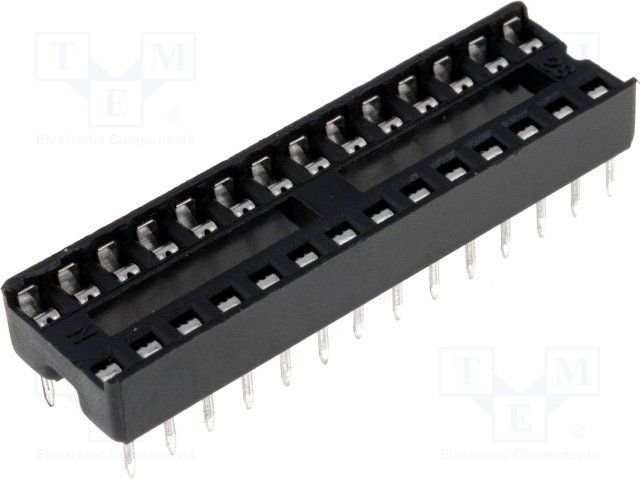 DIP-28*2.54-7.62mm, panelite