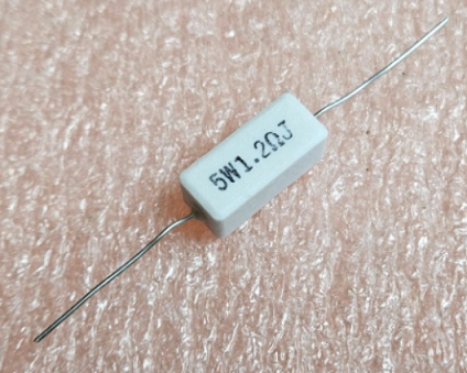 1R2 5W Rezistors, ±5%, 10x9x22mm