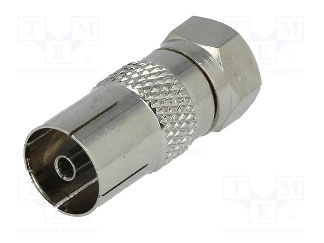 TV lidzda uz F štekers metāls, pārēja