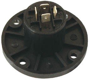 4pin, speakon ligzda uz šasijai apaļš, CLIFFCON S, Ø50x35mm
