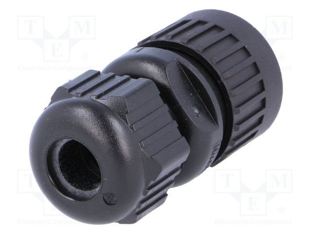 4Pin rūpņiecības savienotājs uz vadu "mama" dakša 16A/400V, IP67, apaļš, serija CA