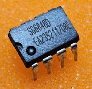 SG6848D Mikroshēma, Low Cost Green-Mode PWM Controller for Flyback Converters, DIP8